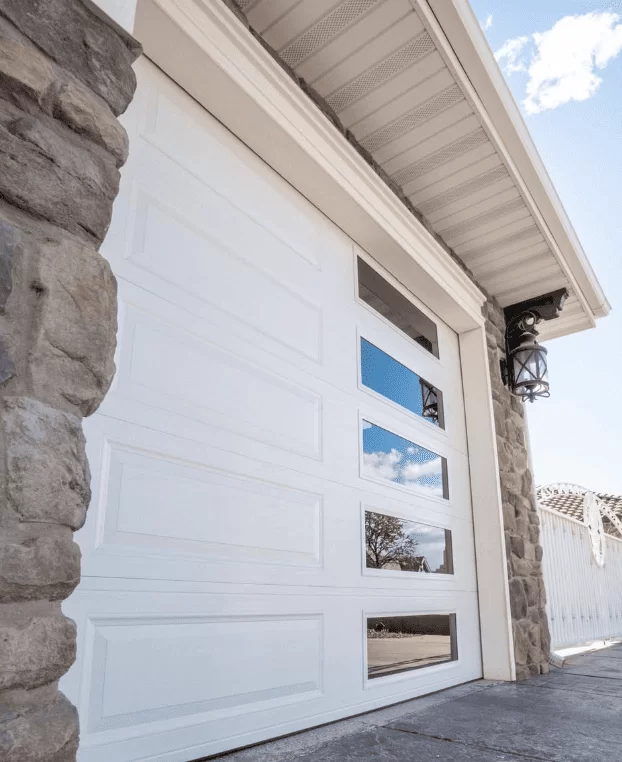 Insulated 3 White Insulated Garage Door by A Plus Garage Door